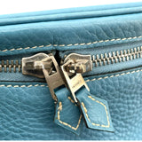 エルメス HERMES インターシティ □D刻 ブルージーン SV金具 トリヨン レディース ハンドバッグ