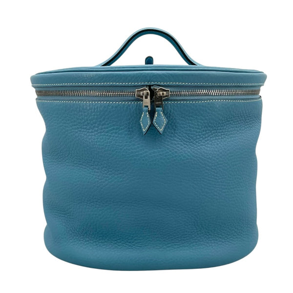 エルメス HERMES インターシティ □D刻 ブルージーン SV金具 トリヨン レディース ハンドバッグ