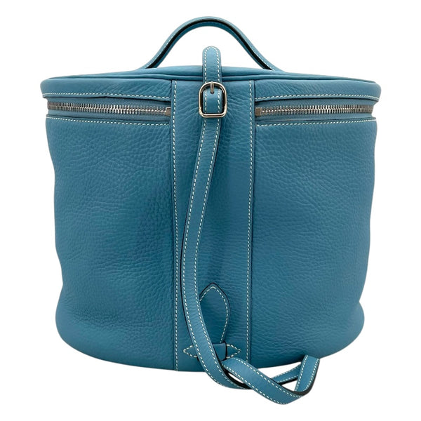 エルメス HERMES インターシティ □D刻 ブルージーン SV金具 トリヨン レディース ハンドバッグ