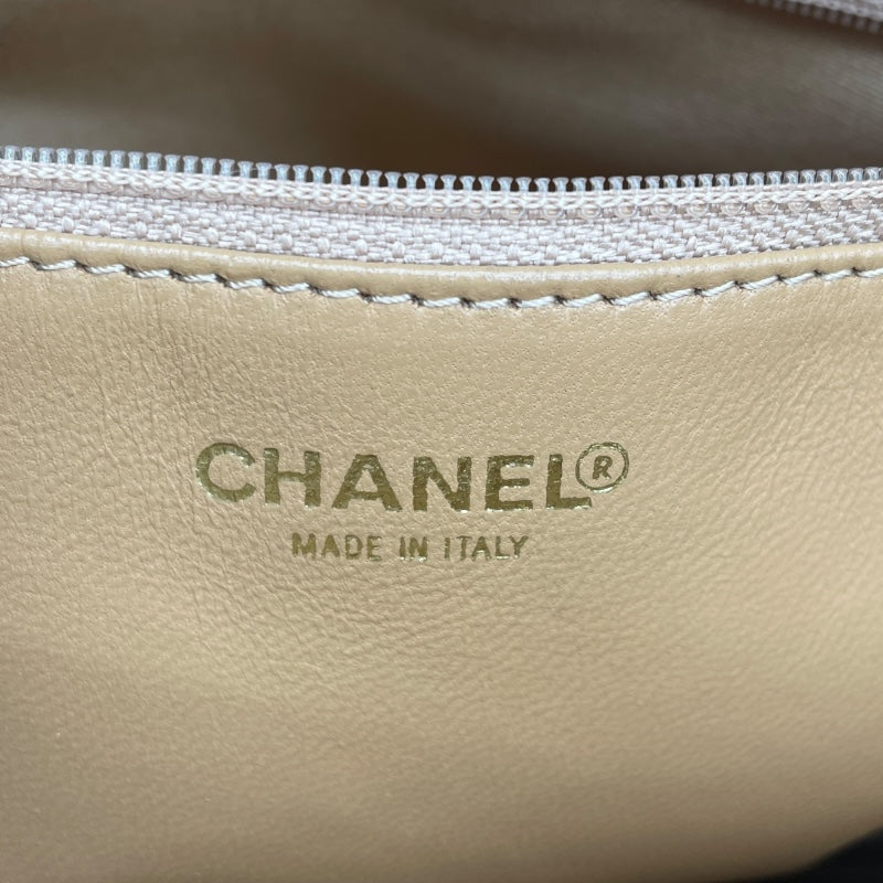 シャネル CHANEL 復刻トート A01804 7番台 ベージュ GD金具 キャビアスキン レディース トートバッグ