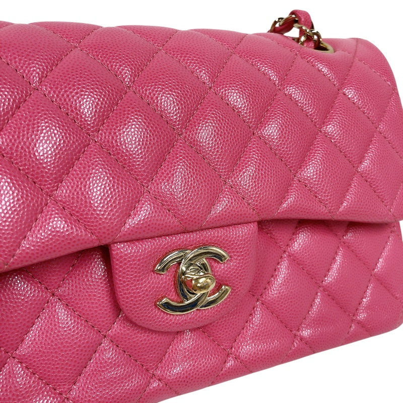 シャネル CHANEL マトラッセ23 A01113 ピンク キャビア レディース ショルダーバッグ