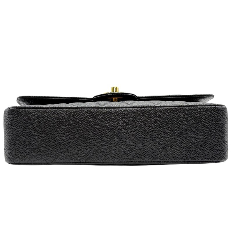 シャネル CHANEL マトラッセ25 A01112 ブラック ゴールド金具 キャビア レディース ショルダーバッグ