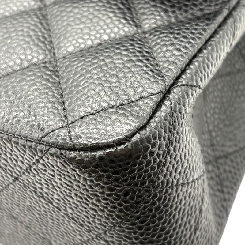 シャネル CHANEL マトラッセ25 A01112 ブラック ゴールド金具 キャビア レディース ショルダーバッグ