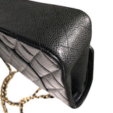 シャネル CHANEL マトラッセ25 A01112 ブラック キャビア レディース ショルダーバッグ
