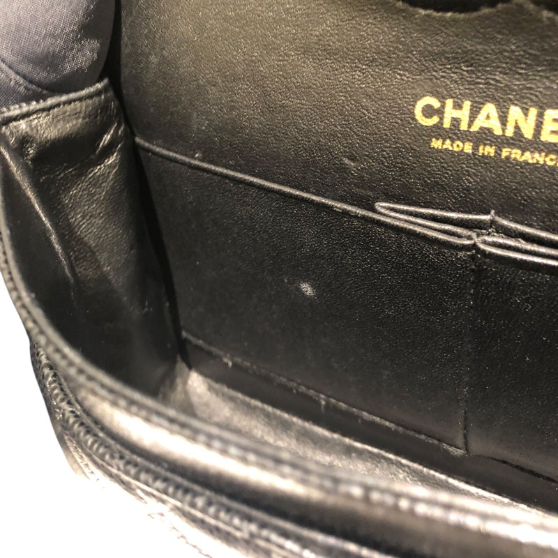 シャネル CHANEL マトラッセ25 A01112 ブラック キャビア レディース ショルダーバッグ