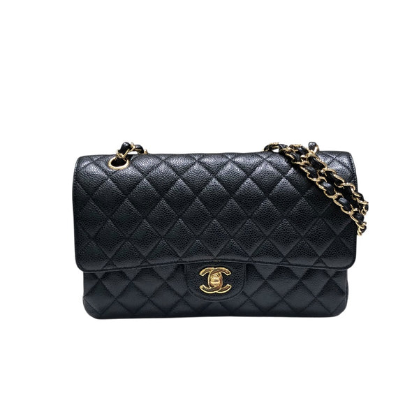 シャネル CHANEL マトラッセ25 A01112 ブラック キャビア レディース ショルダーバッグ