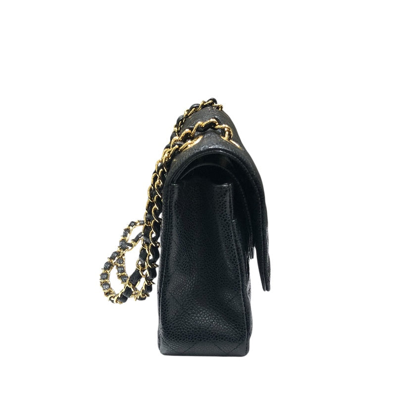 シャネル CHANEL マトラッセ25 A01112 ブラック キャビア レディース ショルダーバッグ