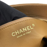 シャネル CHANEL 復刻トート A01804 11番台 ベージュ GD金具 キャビアスキン レディース トートバッグ