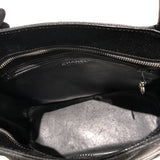 シャネル CHANEL 復刻トート A01804 ブラック　シルバー金具 キャビア レディース ハンドバッグ