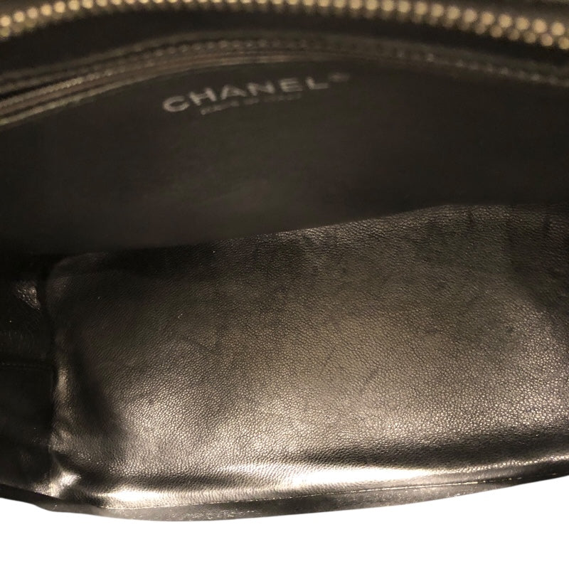 シャネル CHANEL 復刻トート A01804 ブラック　シルバー金具 キャビア レディース ハンドバッグ