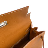 エルメス HERMES ケリー28 外縫い U刻 ゴールド SV金具 エプソン レディース ハンドバッグ