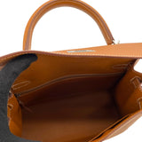 エルメス HERMES ケリー28 外縫い U刻 ゴールド SV金具 エプソン レディース ハンドバッグ