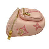 ルイ・ヴィトン LOUIS VUITTON ミニ バムバッグ M82347 ピンク モノグラム・アンプラント レディース ショルダーバッグ