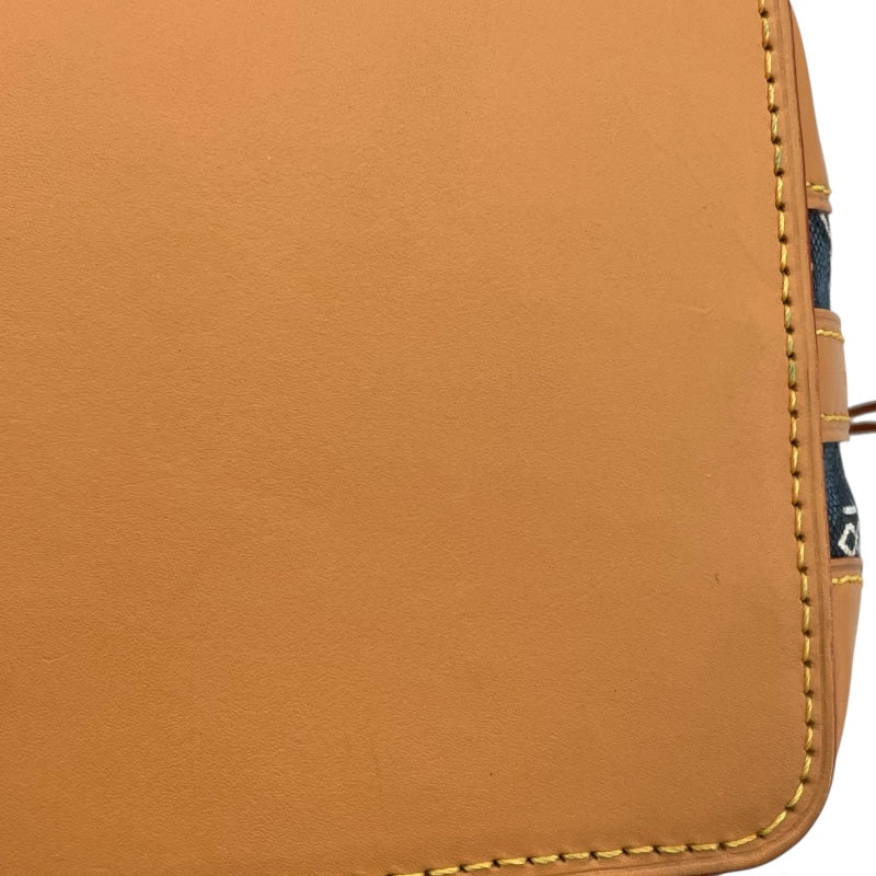 ルイ・ヴィトン LOUIS VUITTON ノエ・パース SINCE1854 M57447 ブルー キャンバス レディース ショルダーバッグ