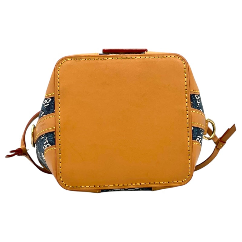 ルイ・ヴィトン LOUIS VUITTON ノエ・パース SINCE1854 M57447 ブルー キャンバス レディース ショルダーバッグ