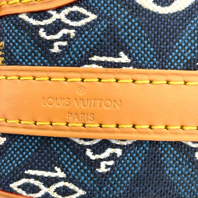 ルイ・ヴィトン LOUIS VUITTON ノエ・パース SINCE1854 M57447 ブルー キャンバス レディース ショルダーバッグ