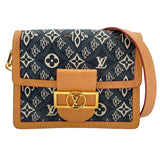ルイ・ヴィトン LOUIS VUITTON ドーフィーヌ MINI M57394 ブルー SINCE1854 レディース ショルダーバッグ