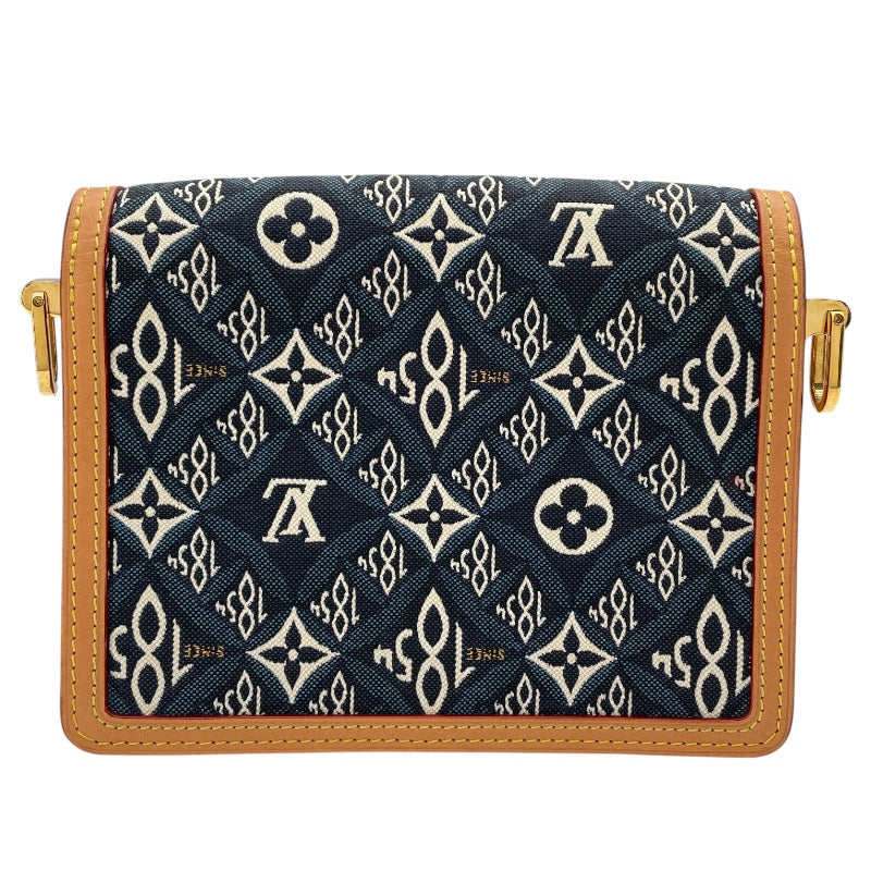 ルイ・ヴィトン LOUIS VUITTON ドーフィーヌ MINI M57394 ブルー SINCE1854 レディース ショルダーバッグ