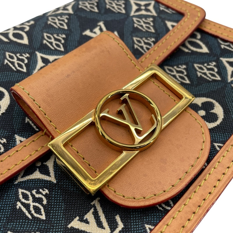 ルイ・ヴィトン LOUIS VUITTON ドーフィーヌ MINI M57394 ブルー SINCE1854 レディース ショルダーバッグ