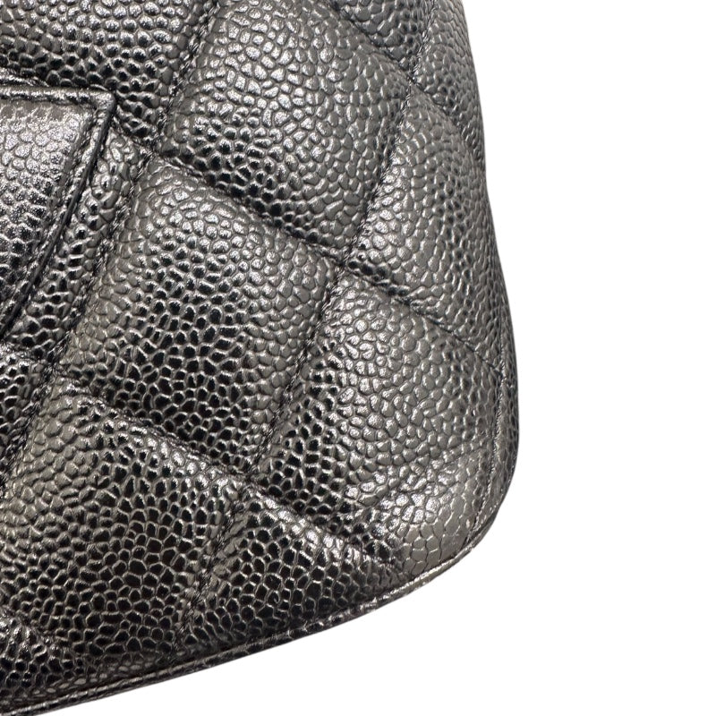 シャネル CHANEL 復刻トート A01804 ブラック キャビアスキン レディース ハンドバッグ