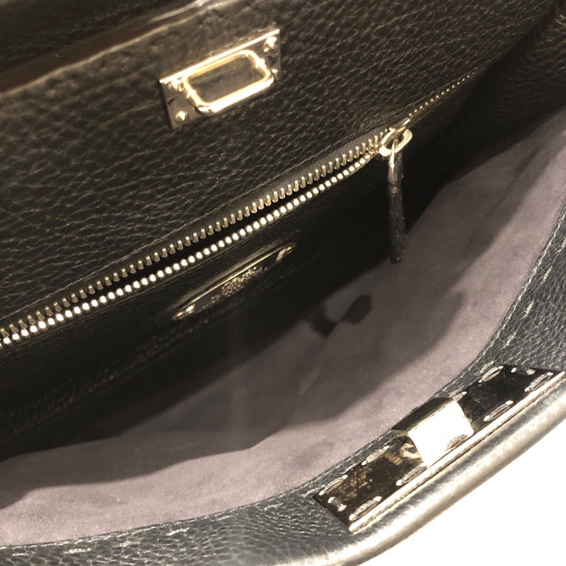 フェンディ FENDI ピーカブー セレリア ビジネスバッグ 7VA406 ブラック レザー メンズ ビジネスバッグ