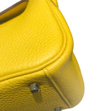 エルメス HERMES リンディミニ W刻 ジョーヌナプル トリヨン レディース ショルダーバッグ