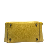 エルメス HERMES リンディミニ W刻 ジョーヌナプル トリヨン レディース ショルダーバッグ