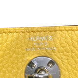 エルメス HERMES リンディミニ W刻 ジョーヌナプル トリヨン レディース ショルダーバッグ