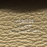 エルメス HERMES バスティア W刻 ベージュマルファ エバーカラー レディース コインケース