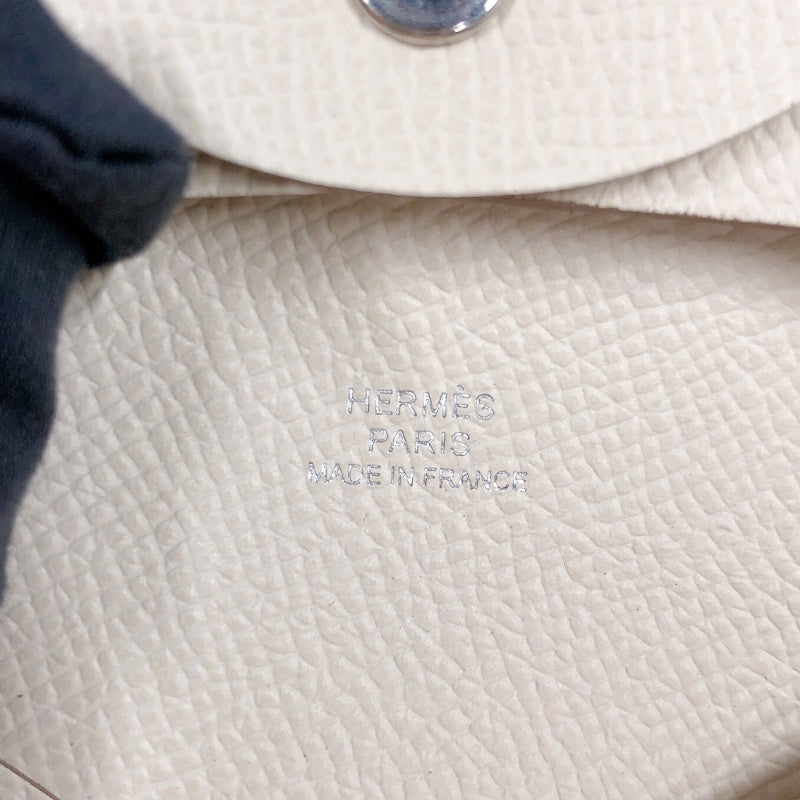 エルメス HERMES バスティア W刻印　(2024年製) クレ ヴォーエプソン レディース コインケース