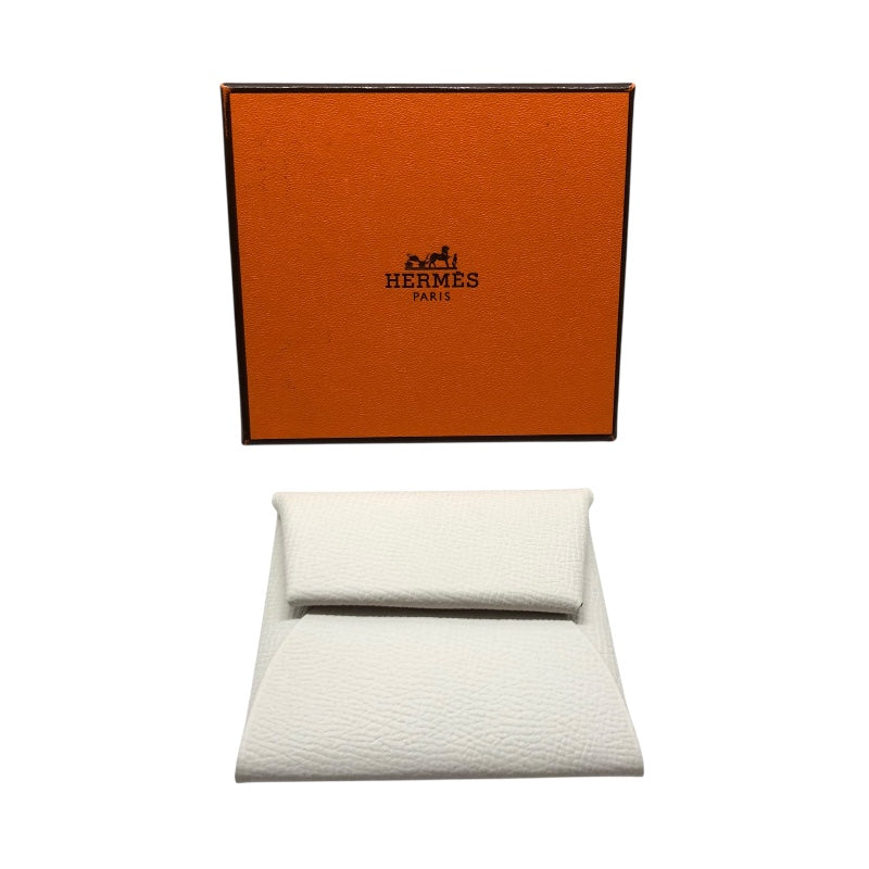 エルメス HERMES バスティア W刻 グリペール エプソン レディース コインケース
