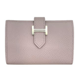 エルメス HERMES ベアンミニ B刻 モーヴベール SV金具 エプソン レディース 名刺入れ