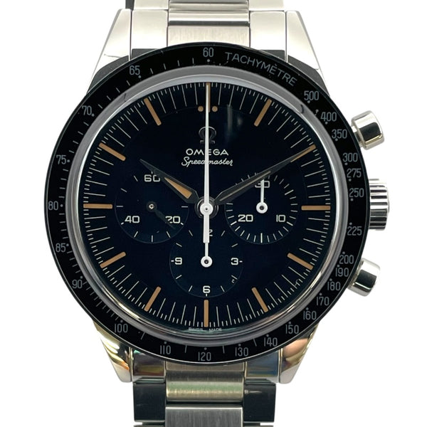 オメガ OMEGA スピードマスター ファーストオメガ インスペース 310.30.40.50.06.001 ブラック SS 手巻き メンズ 腕時計