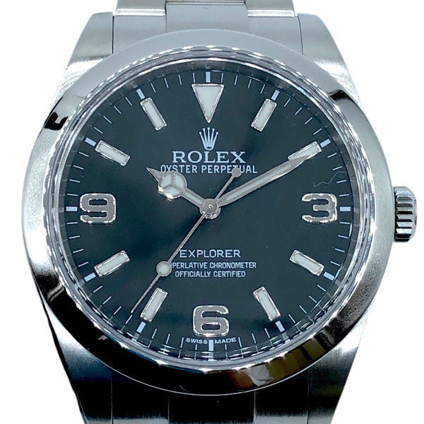 ロレックス ROLEX エクスプローラー１ 214270 ブラック SS メンズ 腕時計