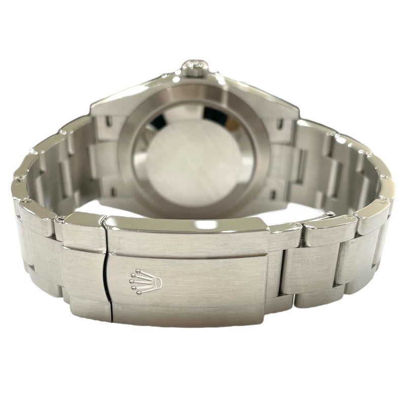 ロレックス ROLEX オイスターパーペチュアル41 124300 グリーン SS 自動巻き メンズ 腕時計