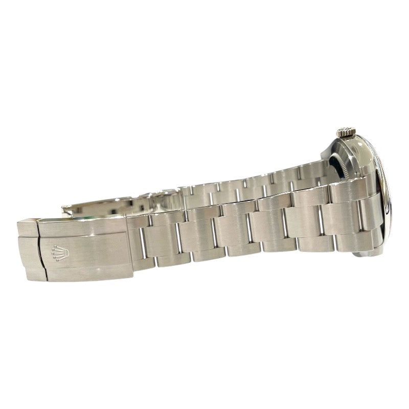 ロレックス ROLEX オイスターパーペチュアル41 124300 グリーン SS 自動巻き メンズ 腕時計