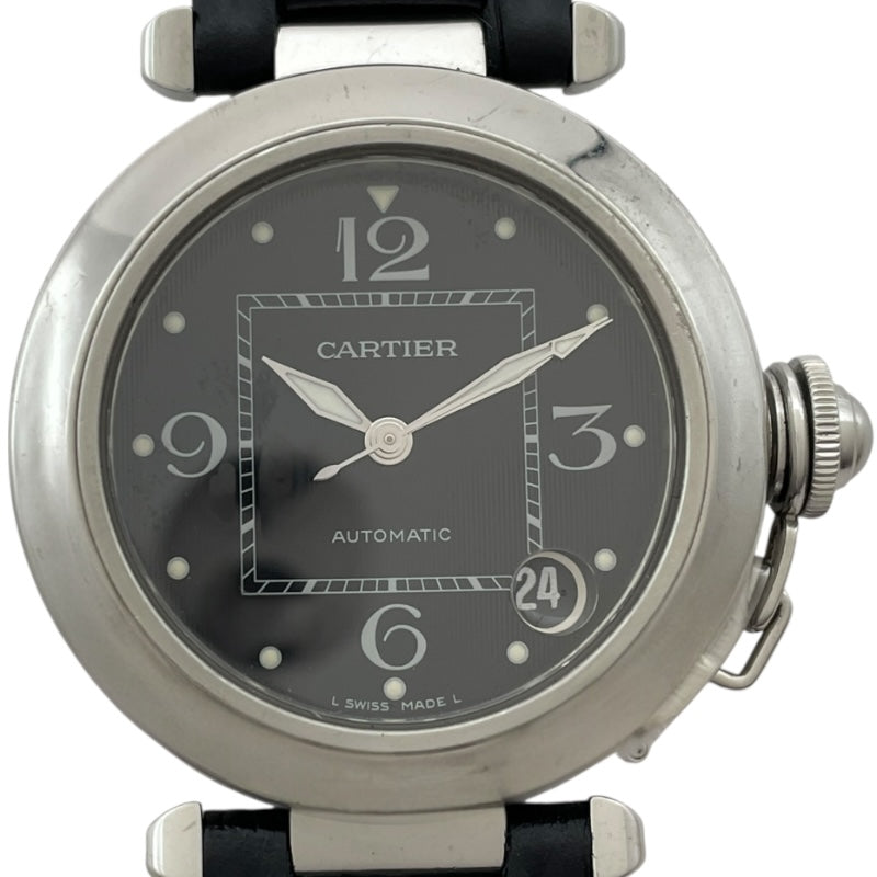 カルティエ Cartier パシャC W3106099 ブラック SS 自動巻き レディース 腕時計