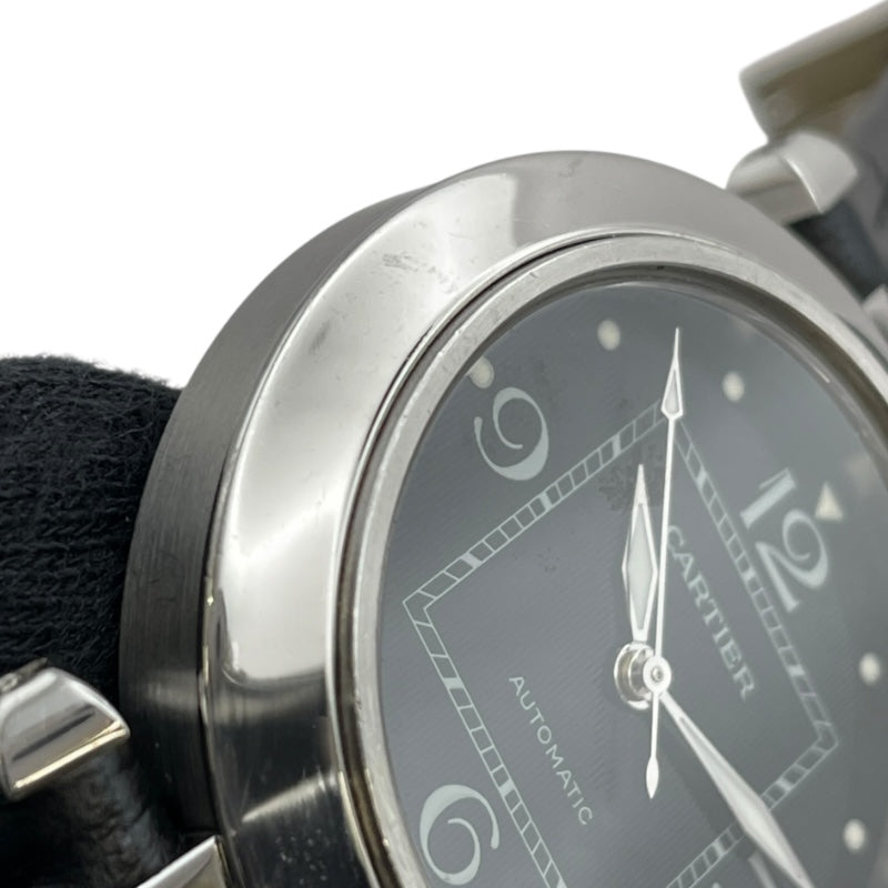 カルティエ Cartier パシャC W3106099 ブラック SS 自動巻き レディース 腕時計