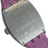 フランク・ミュラー FRANCK MULLER ヴァンガード V32QZACRS ブラック SS/ラバーベルト クオーツ メンズ 腕時計