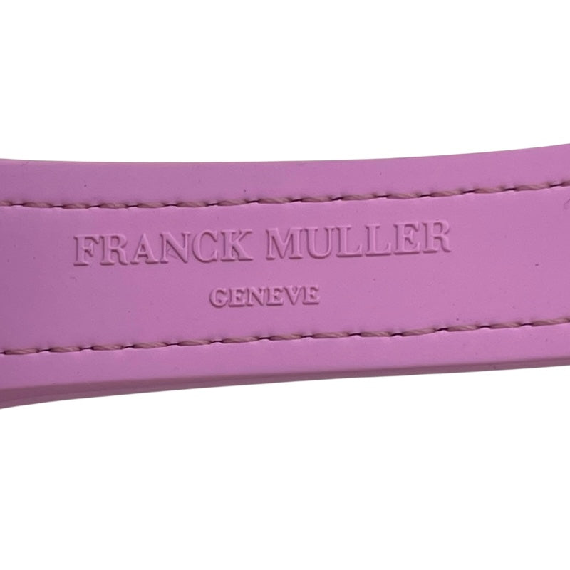 フランク・ミュラー FRANCK MULLER ヴァンガード V32QZACRS ブラック SS/ラバーベルト クオーツ メンズ 腕時計