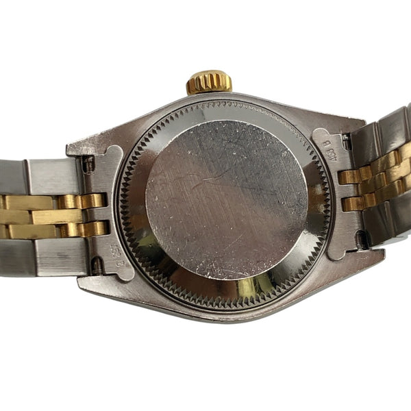 ロレックス ROLEX デイトジャスト 69173 ホワイト K18YG/SS レディース 腕時計