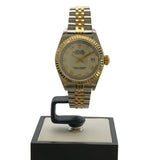 ロレックス ROLEX デイトジャスト 69173 ホワイト K18YG/SS レディース 腕時計