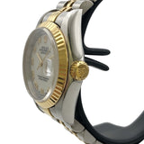 ロレックス ROLEX デイトジャスト 69173 ホワイト K18YG/SS レディース 腕時計