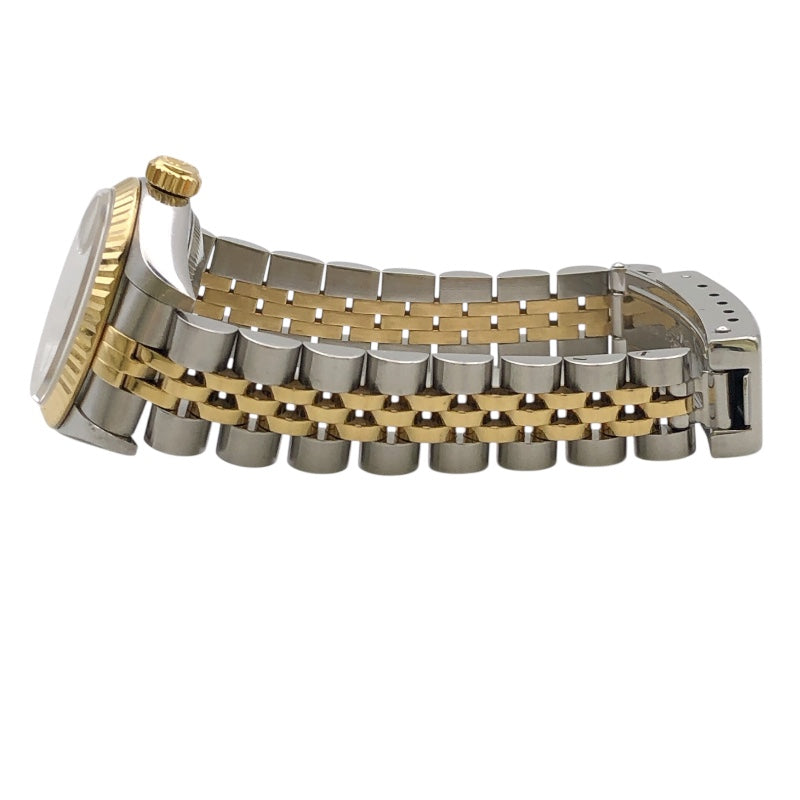 ロレックス ROLEX デイトジャスト 69173 ホワイト K18YG/SS レディース 腕時計