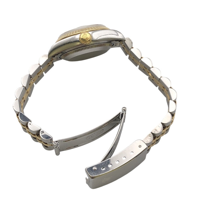 ロレックス ROLEX デイトジャスト 69173 ホワイト K18YG/SS レディース 腕時計