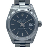 ロレックス ROLEX オイスターパーペチュアルデイト 79160 ブラック SS レディース 腕時計