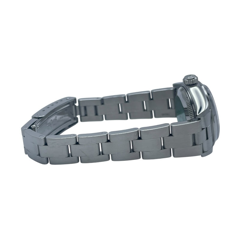 ロレックス ROLEX オイスターパーペチュアルデイト 79160 ブラック SS レディース 腕時計