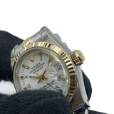 ロレックス ROLEX デイトジャスト 69173 ホワイト K18/SS レディース 腕時計