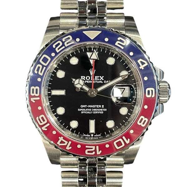ロレックス ROLEX GMTマスター2 126710BLRO ブラック SS 自動巻き メンズ 腕時計