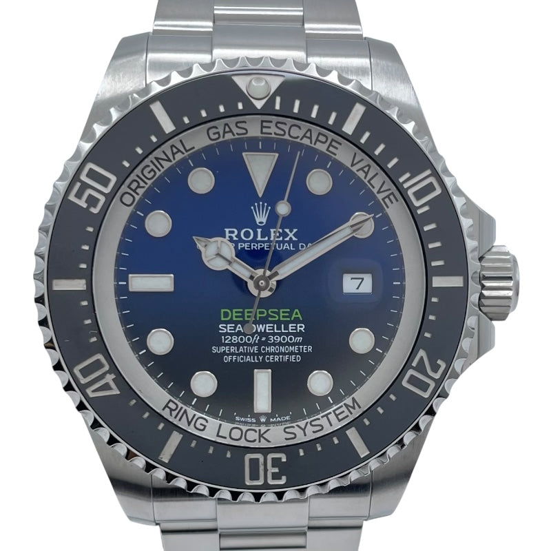 ロレックス ROLEX ディープシー Dブルー 126660 ブルー SS メンズ 腕時計